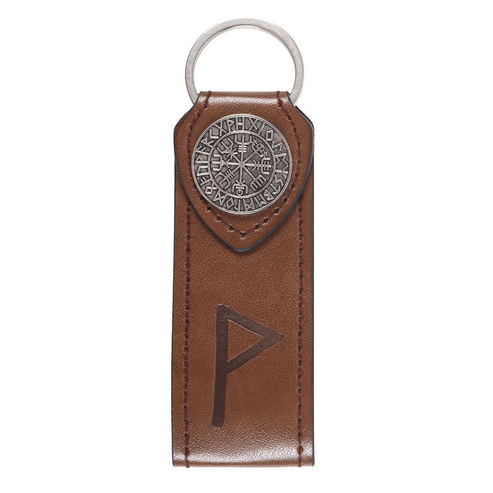 Something Different - Joy Viking Rune Faux Leather Sleutelhanger - Multicolours
